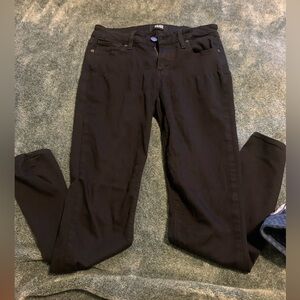 PAIGE jeans 26 black skinny